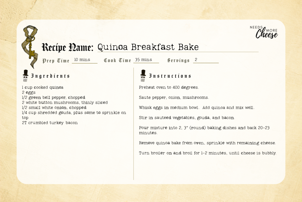 Quinoa Breakfast Bake