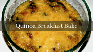 Quinoa Breakfast Bake Banner