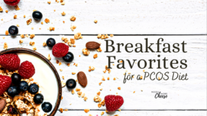 PCOS Friendly Breakfasts banner