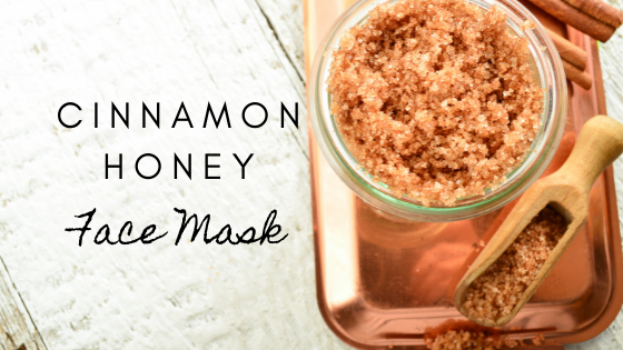 cinnamon honey face mask bolg post header